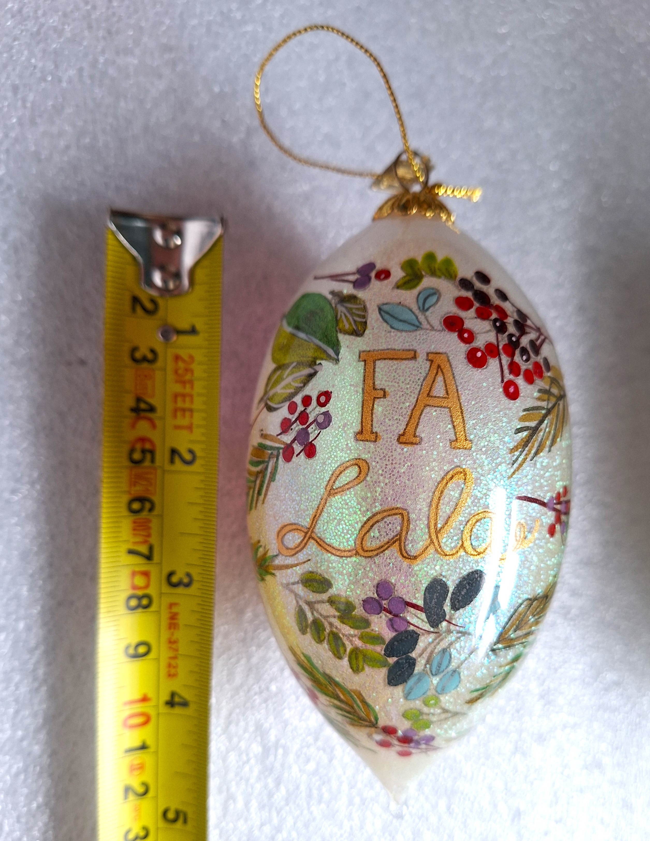 Pier 1 Imports Li Bien 2017 Fa La La Ornament - photo 4
