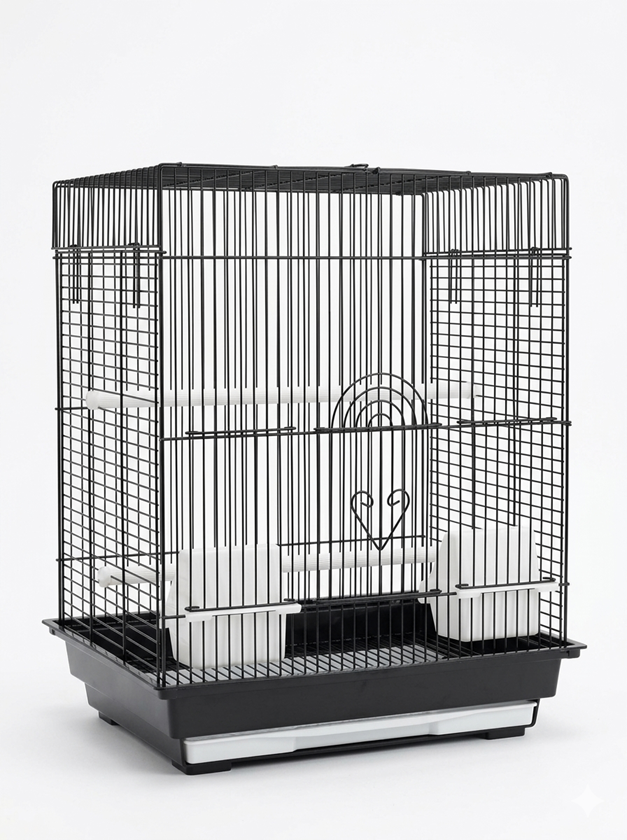 16x12" Flat Top Small Bird Cage