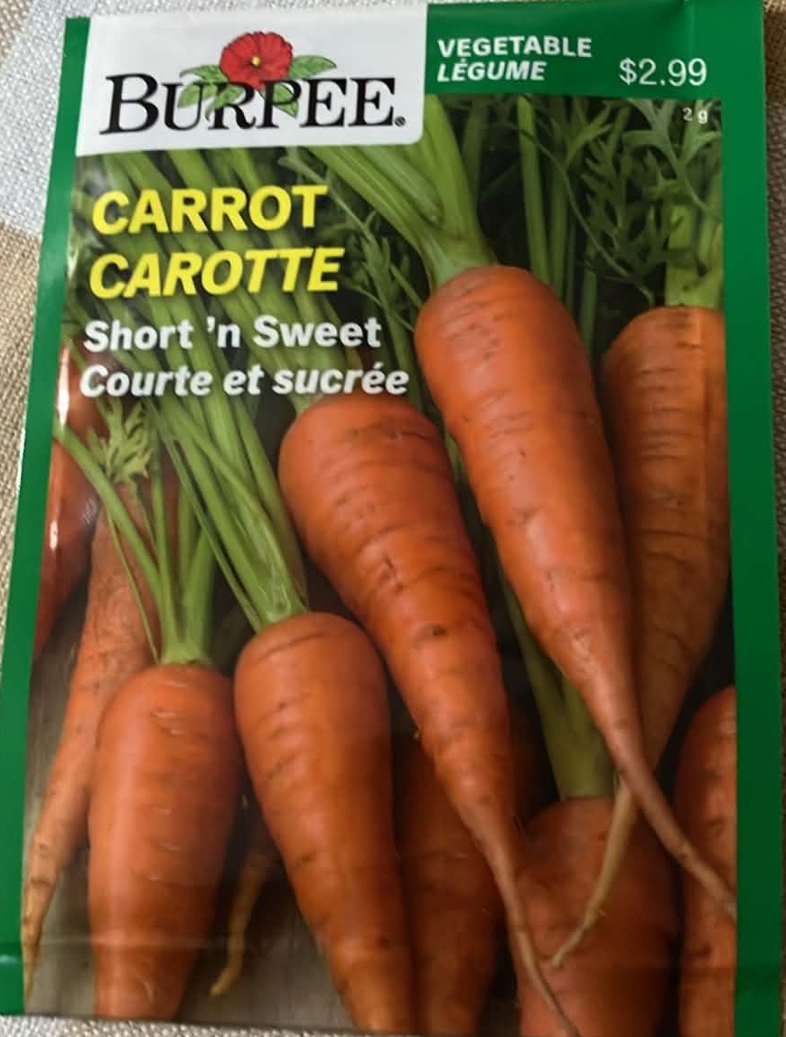 Carrot Short n Sweet Seeds