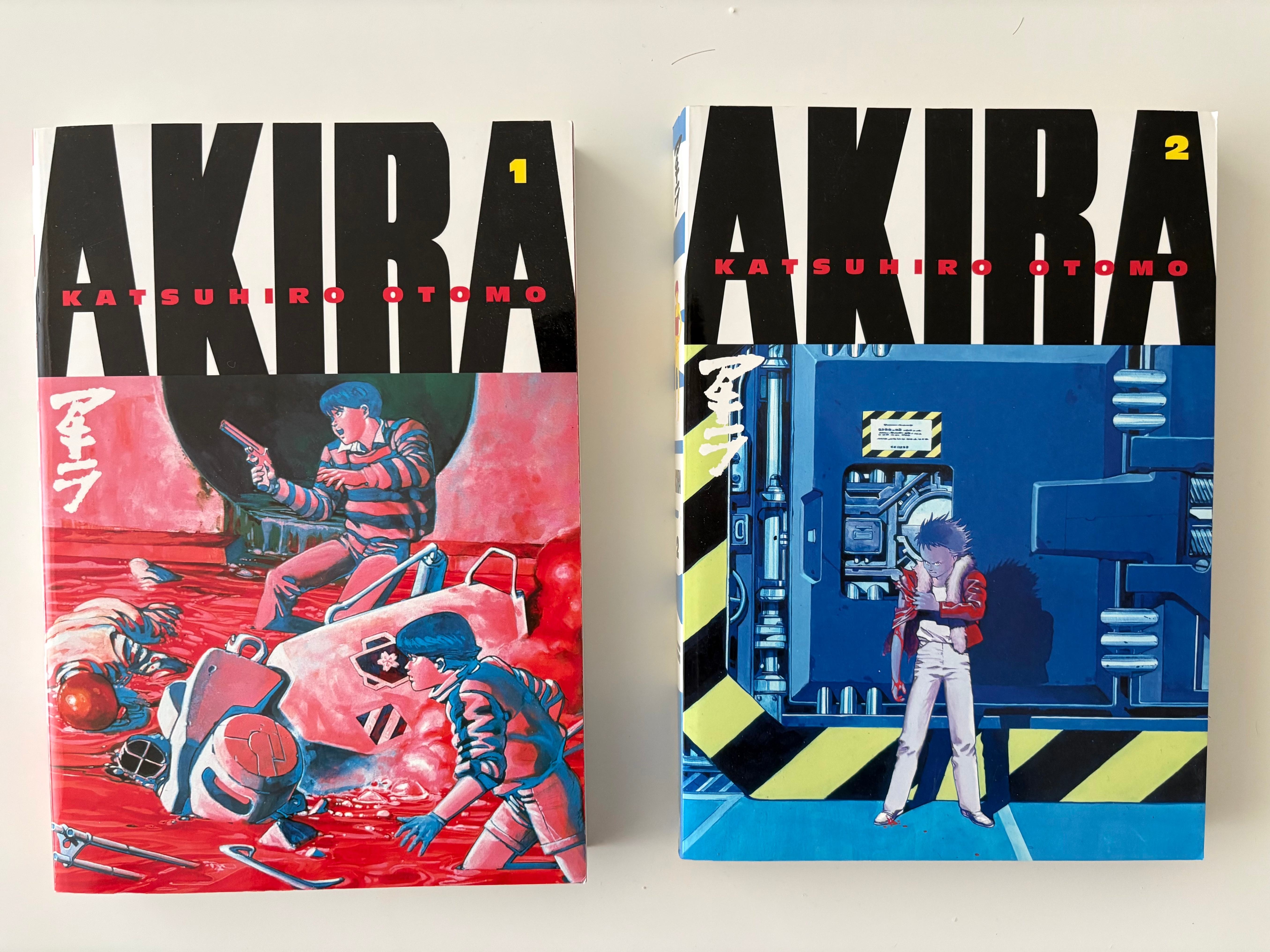 Akira Volumes 1 and 2
