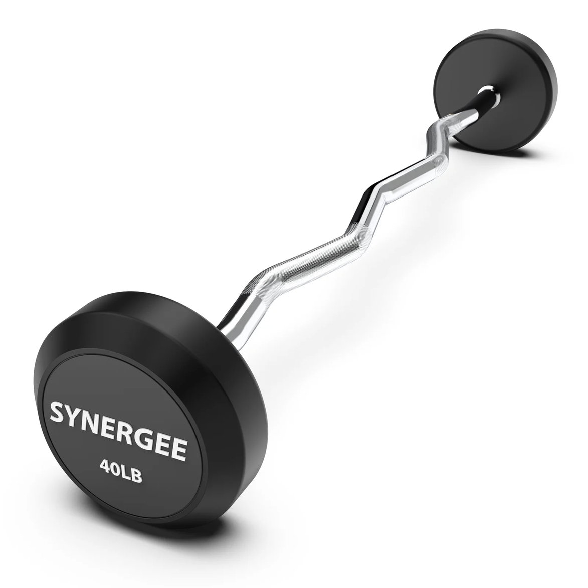 Synergee Fixed 40 lb Easy Curl Bar Weight