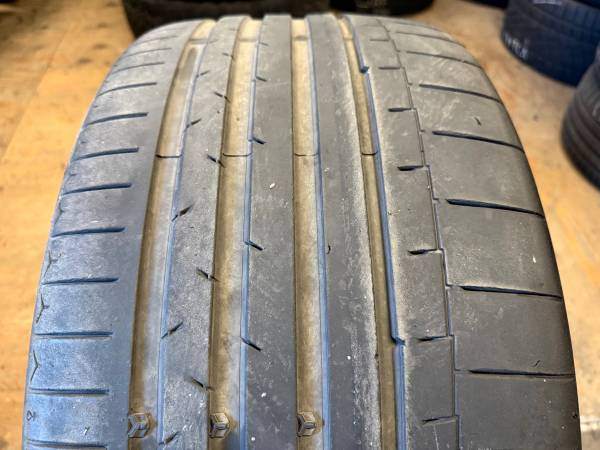 1 X single 285/35/22 XL Continental Sport contact 6 AO1 with 60% - photo 3