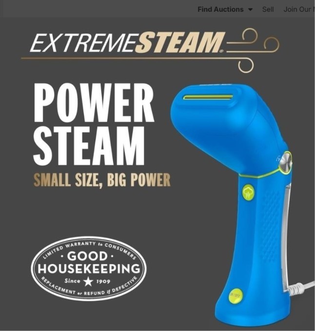 Conair Handheld Garment Steamer for Clothes - photo 2