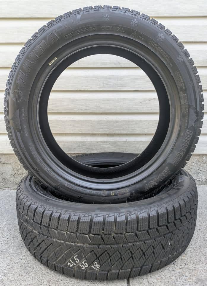 215 55 R18 M+S Haida Winter HD687 snowflake rated - photo 2