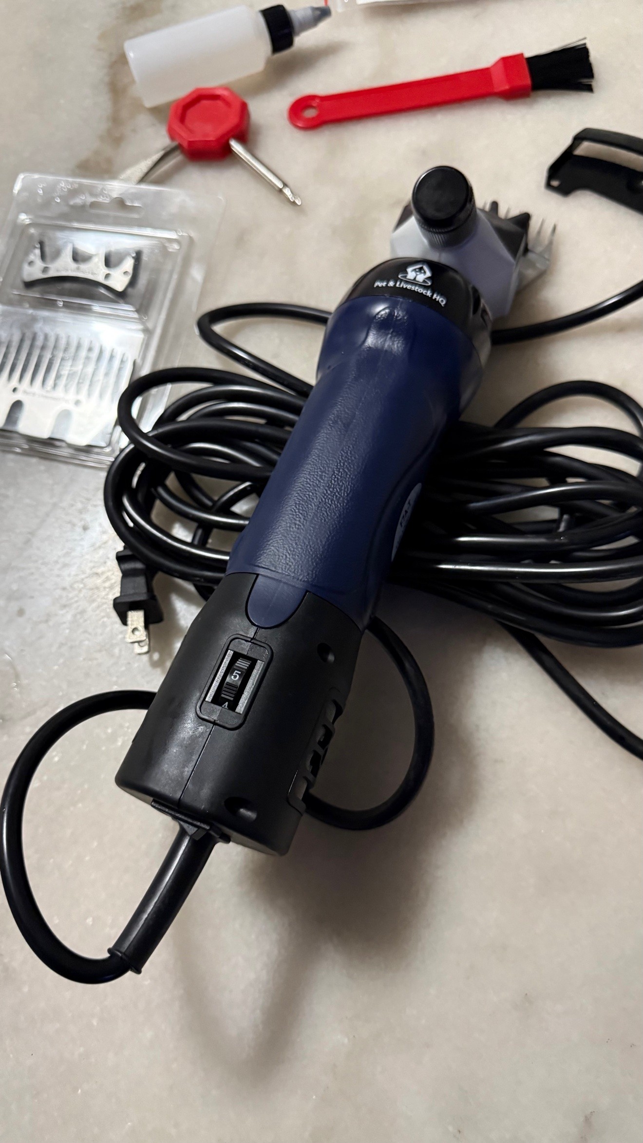 380W Electric Clipper for Fur Coats + 2 Blades - photo 2