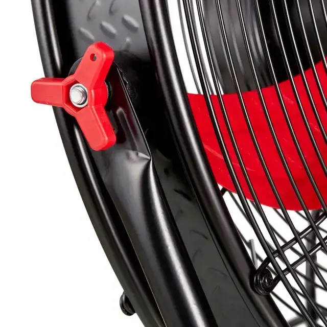 Hyper Tough Sealed Motor Drum Fan with Wall Mount, 3 Speeds - photo 5
