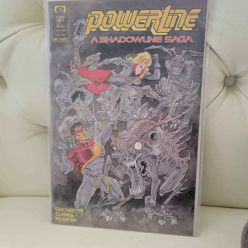 Powerline #5 (1989) – Epic Comics – A Shadowline Saga