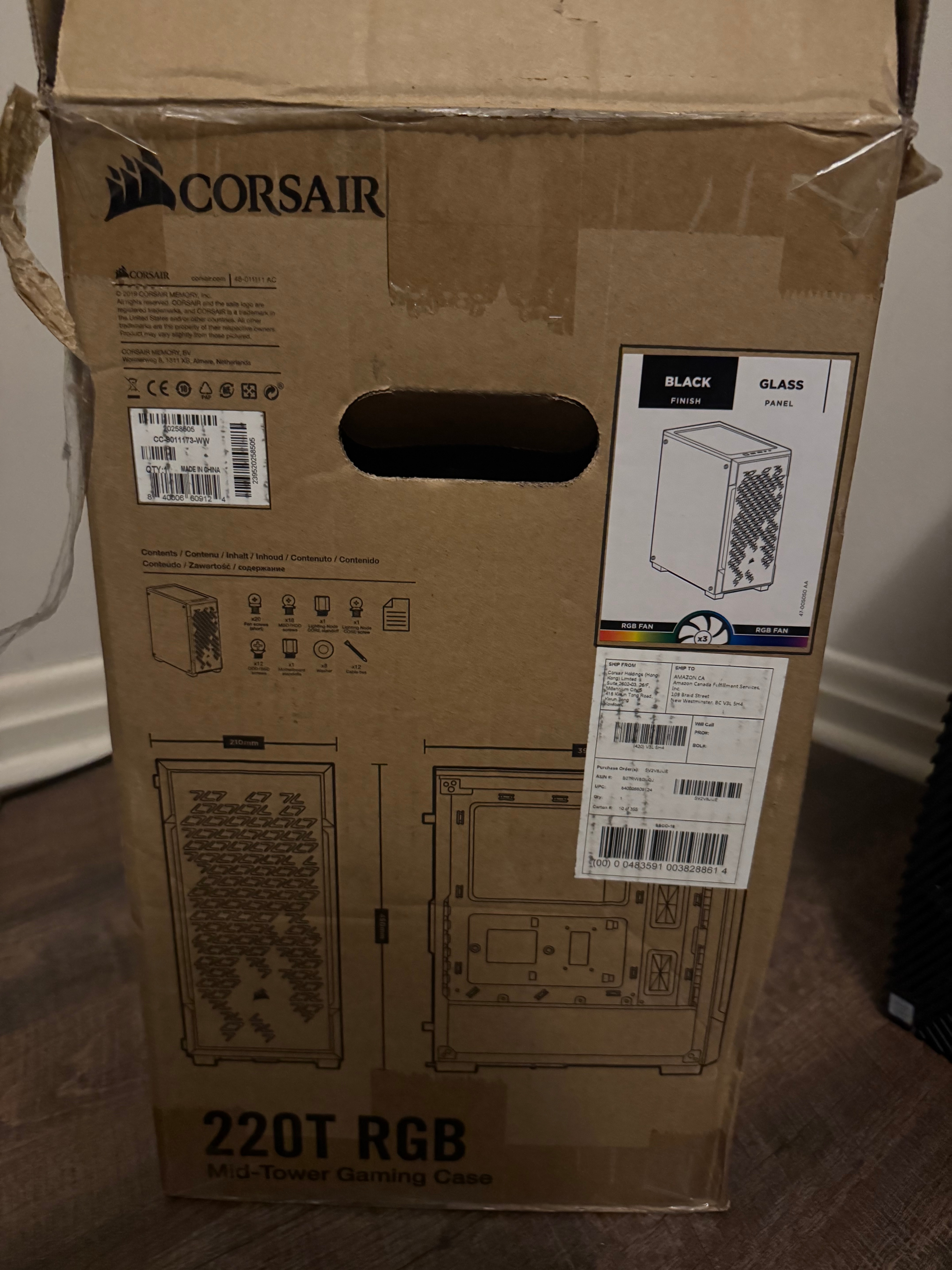 Corsair 220T RGB PC Case - photo 2