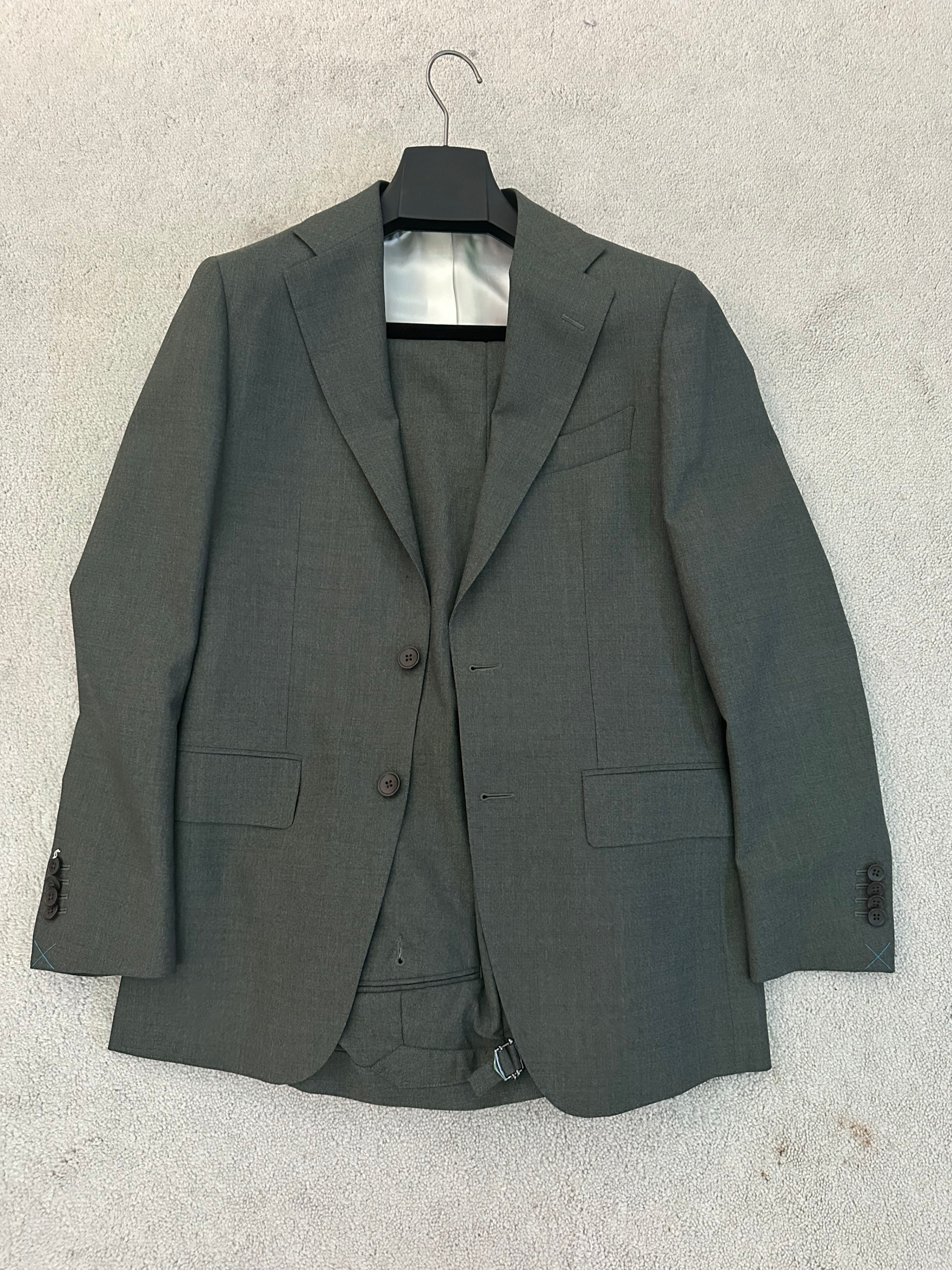 SuitSupply Royal Green Two Piece Suit