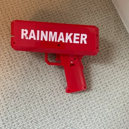 Red RAINMAKER toy gun