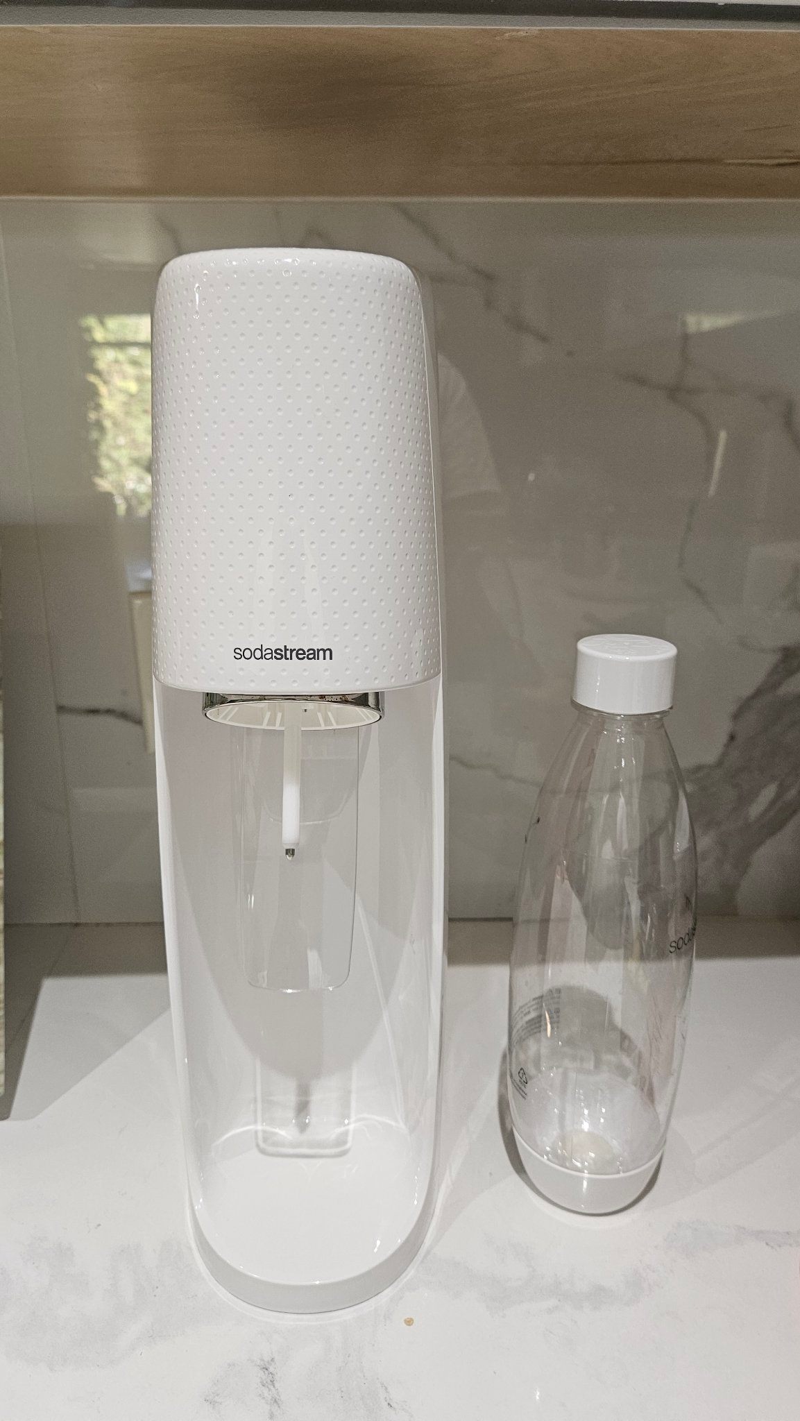 SodaStream Sparkling Water Maker with Bottle and CO2 Cylinder