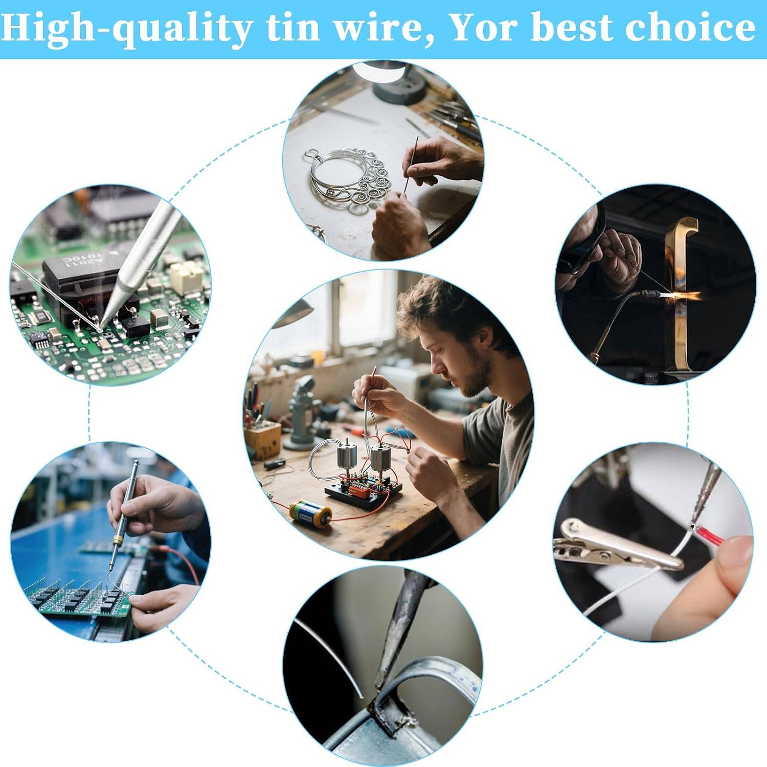 63/37 Rosin Core Solder Wire 0.6mm 50g - photo 5