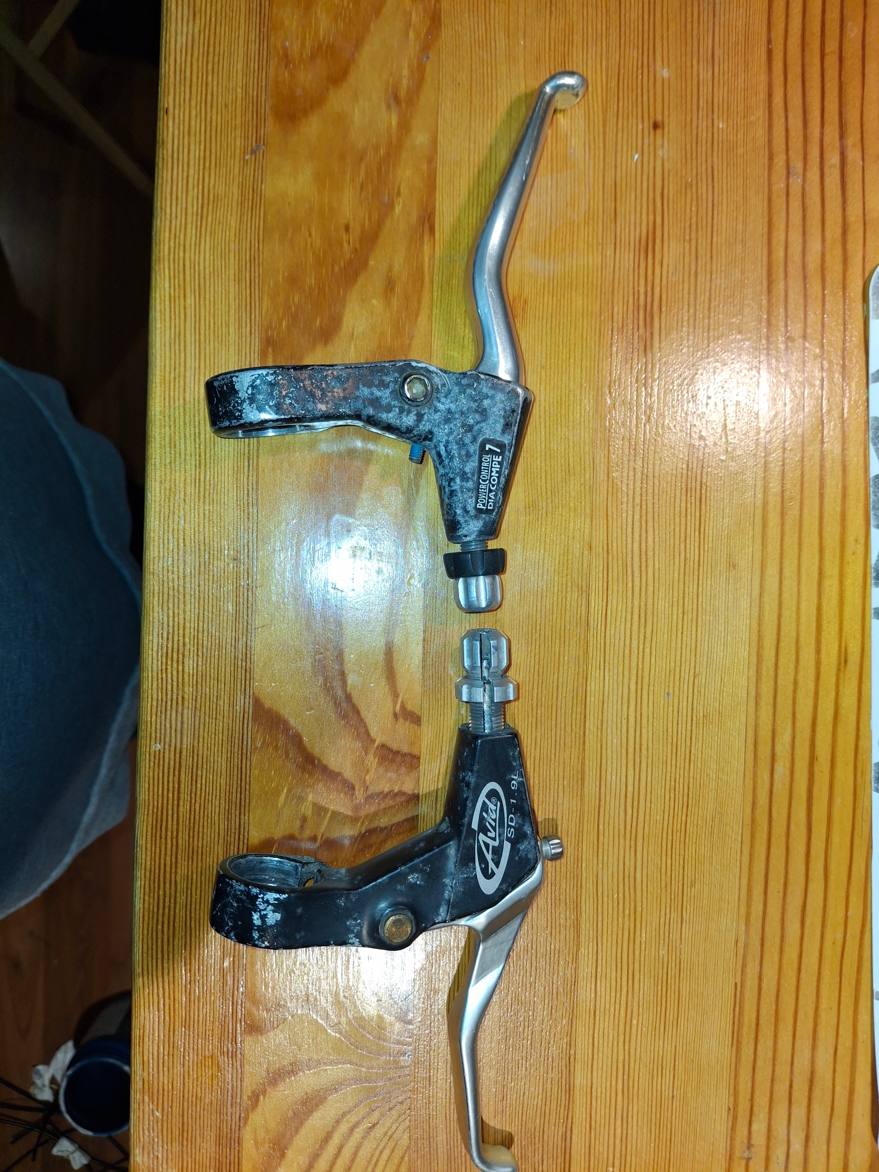 Dia-Compe PC7 & Avid SD1.9L Brake Levers