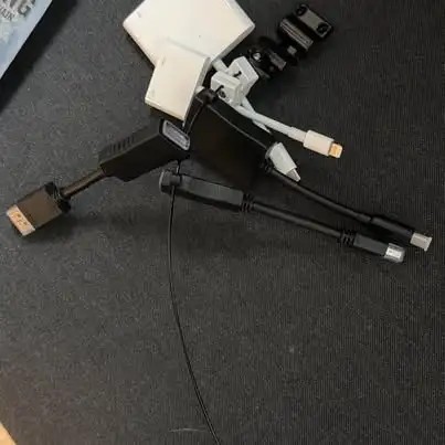 HDMI adapter ring