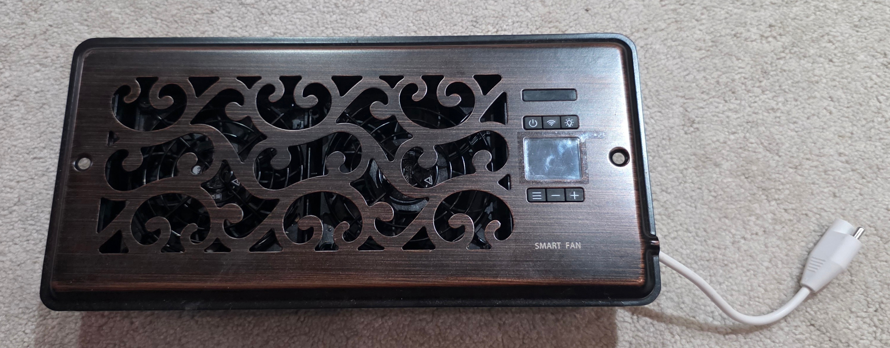 SANYCASA Smart Floor Vent Register Booster Fan