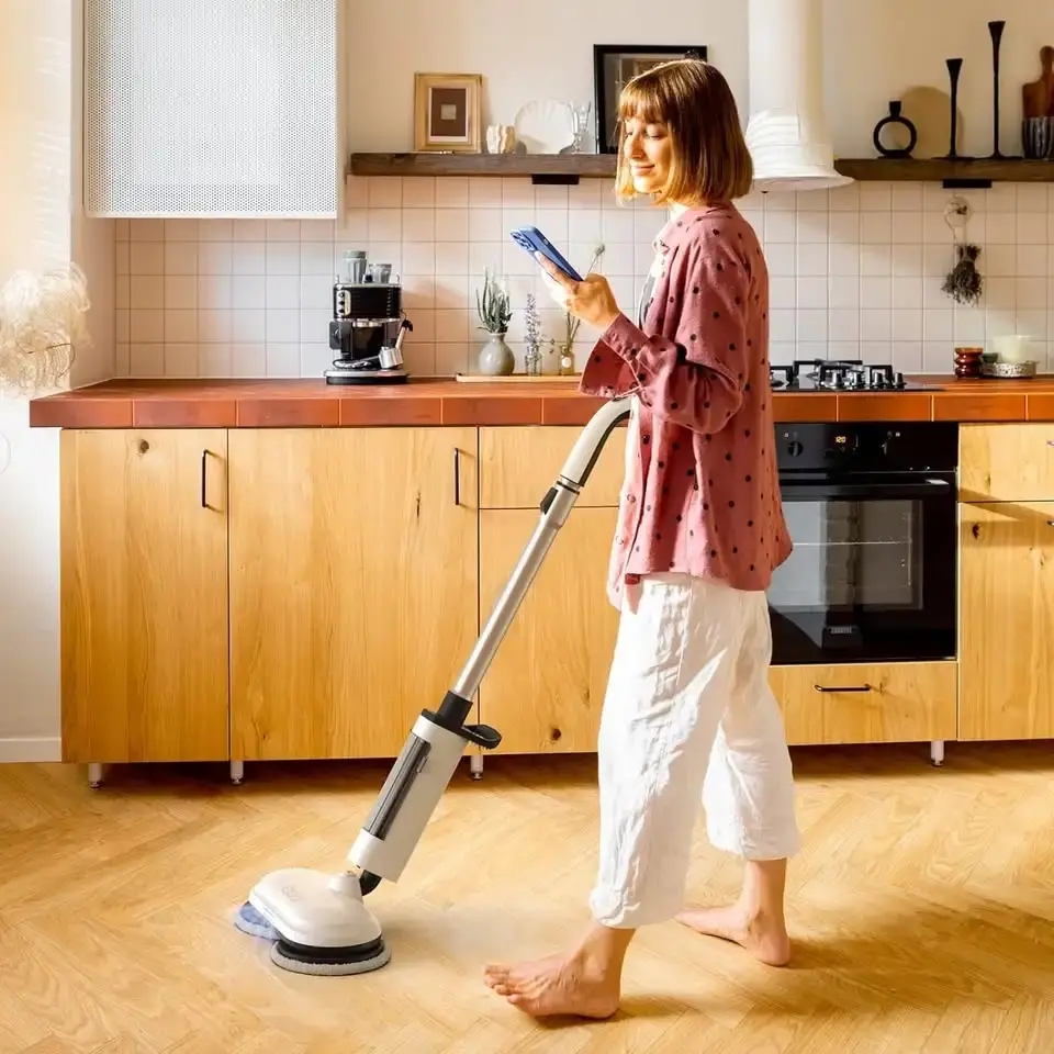iDOO Cordless Electric Mop, Dual-Motor Electric Spin Mop, Floor - photo 2