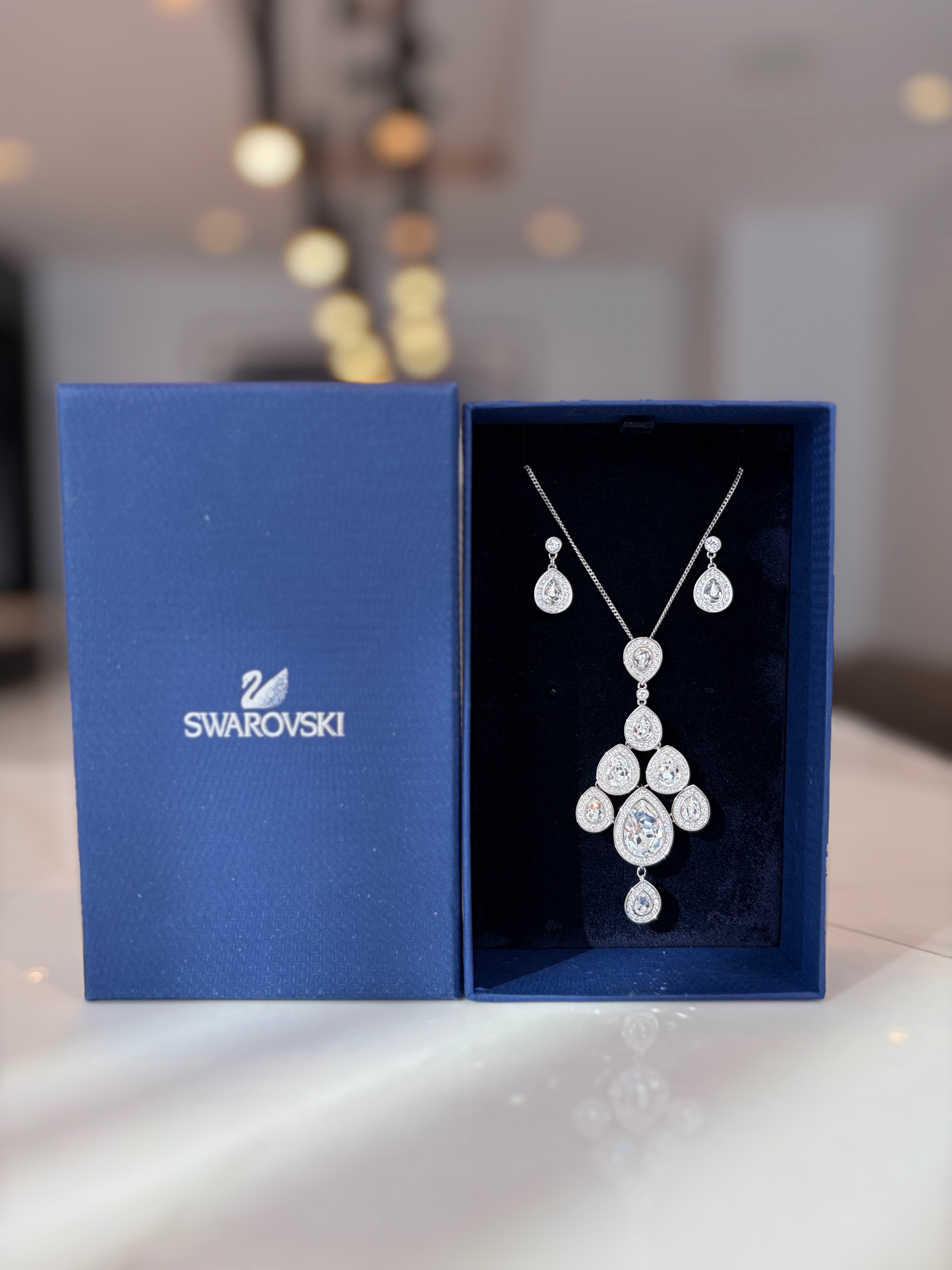 Swarovski Sensation Necklace & Earrings Set