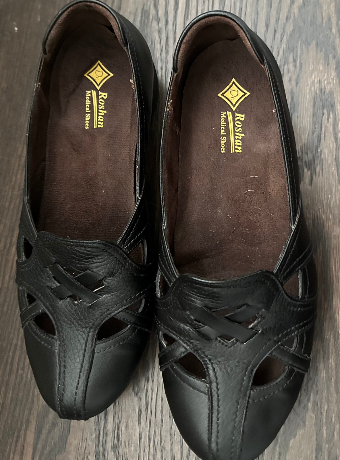 Black Leather women Shoes - photo 3