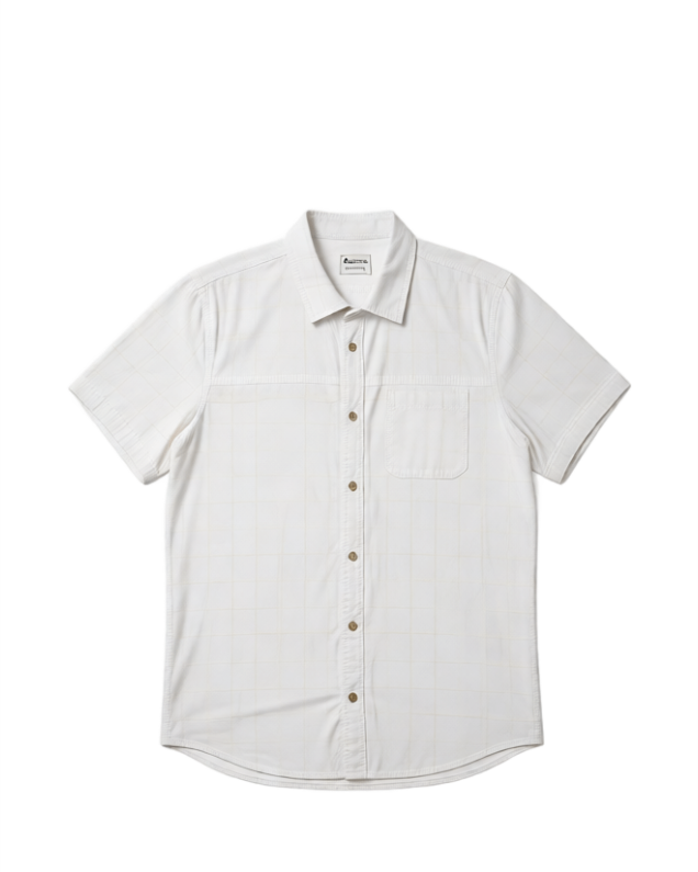 Mountain Warehouse White Button-Up Shirt - Size Large