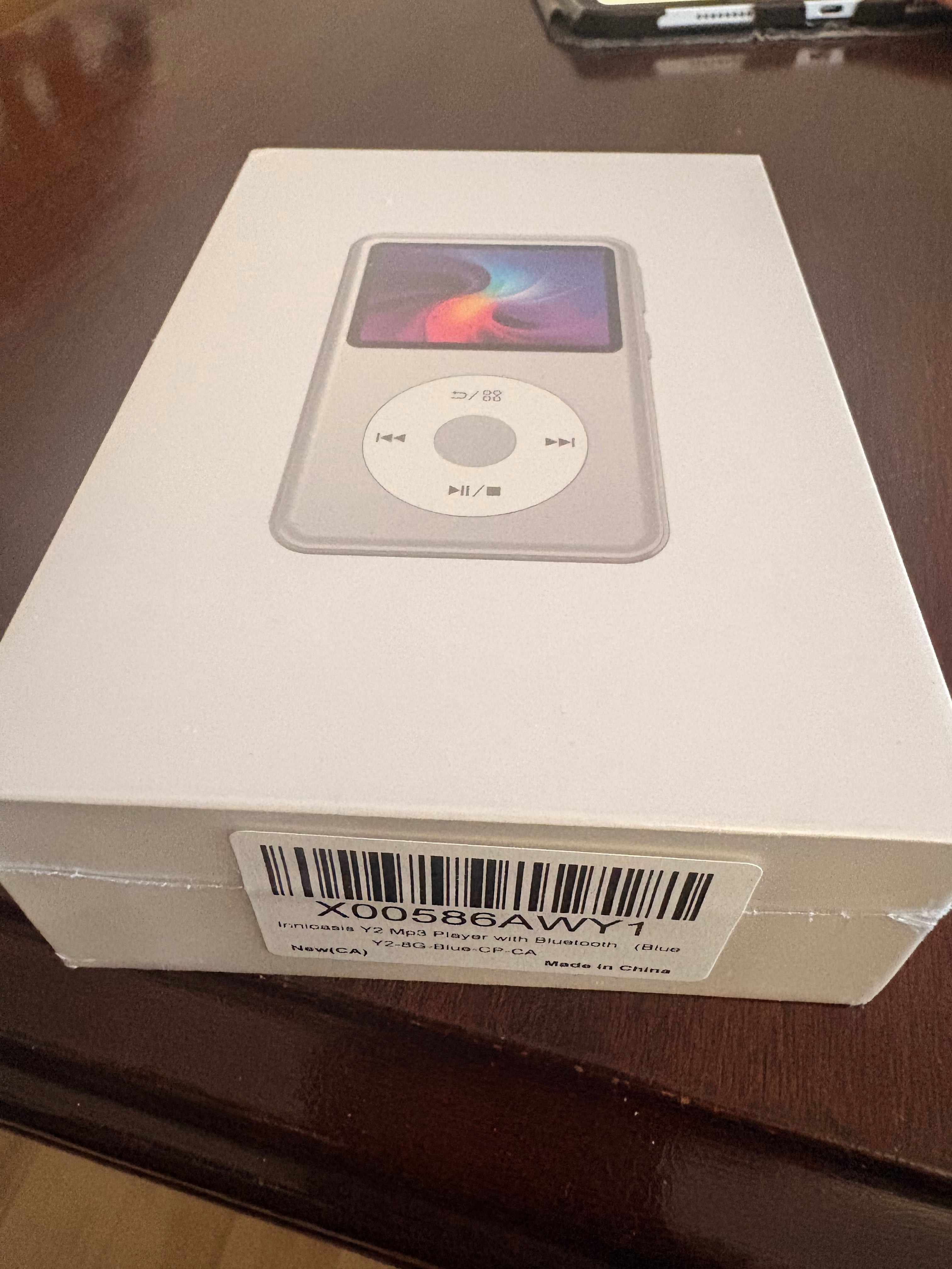 Innioasis Y2 8G FM Radio Mp3 Player Blue