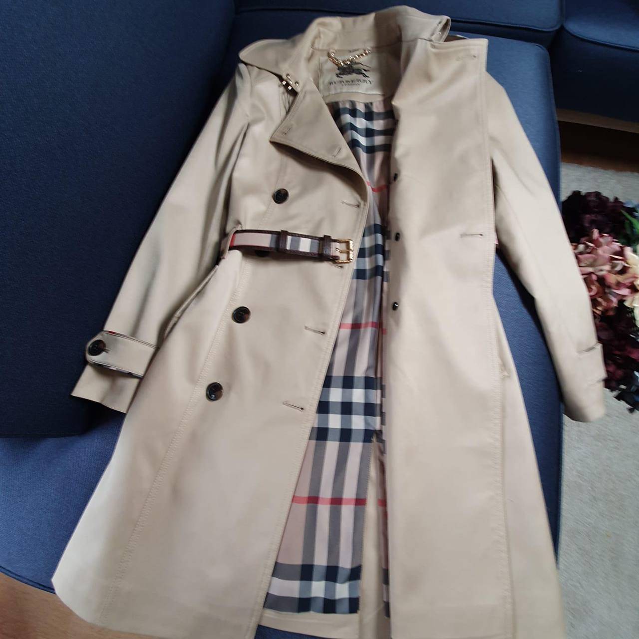 Burberry Mid-Length Heritage Trenchcoat Size S - photo 2