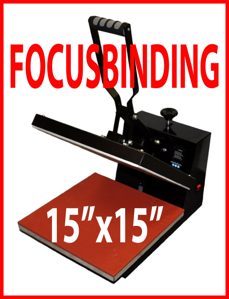 15"x15" Heat Press Transfer Machine Tshirts DTF Sublimation