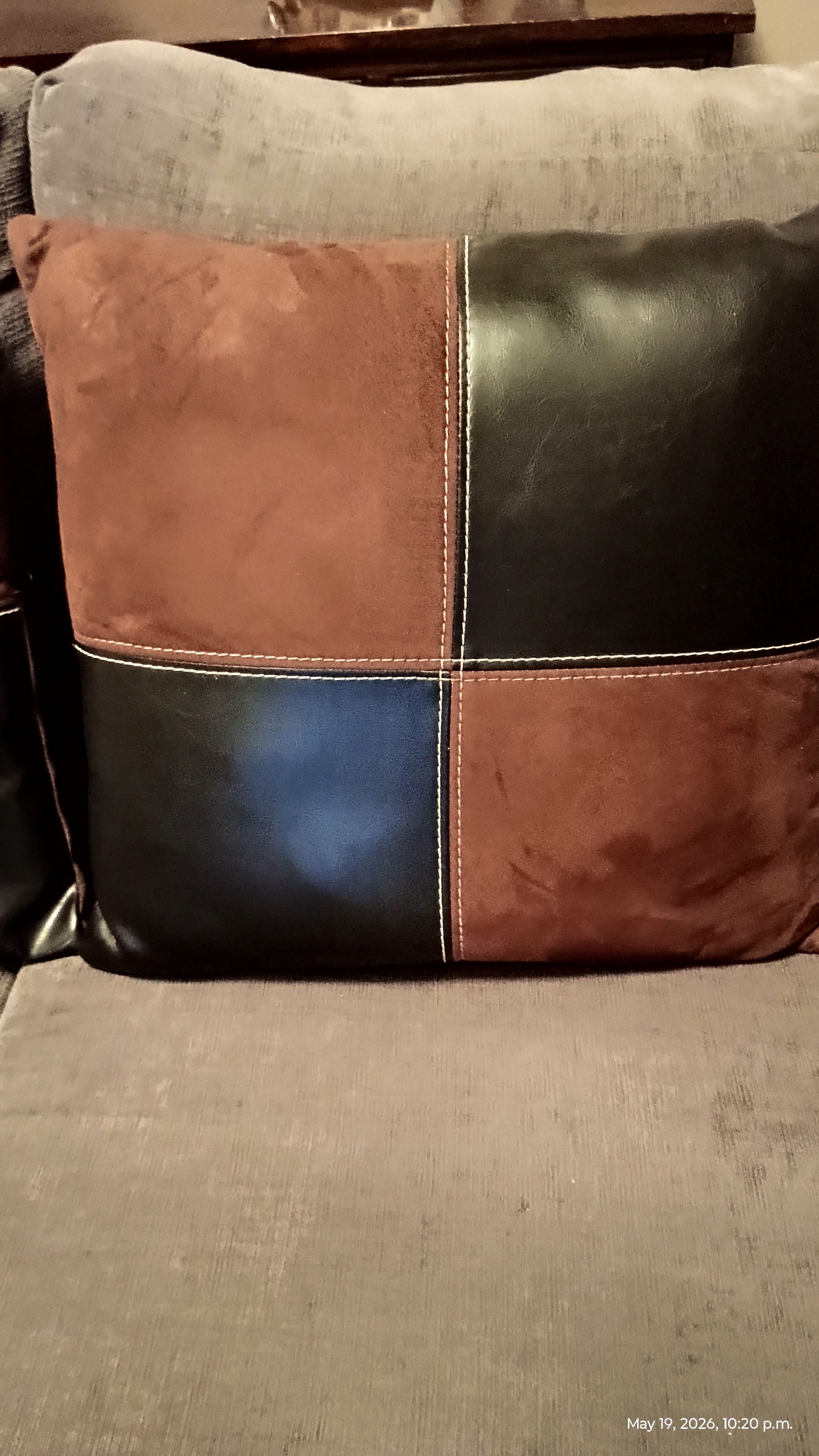 LEATHER & SUEDE THROW PILLOWS/ CUSHIONS