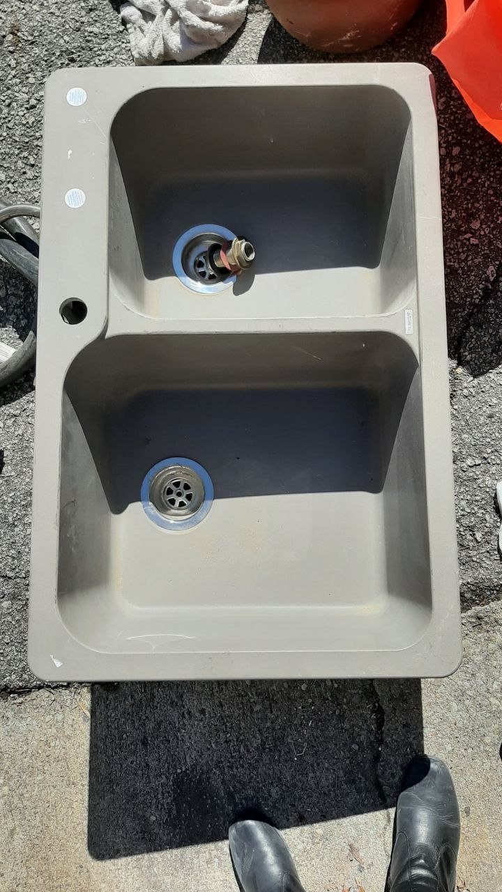 NEW Blanco Vision 1.75 Double Kitchen Sink – Silgranit, Truffle - photo 3