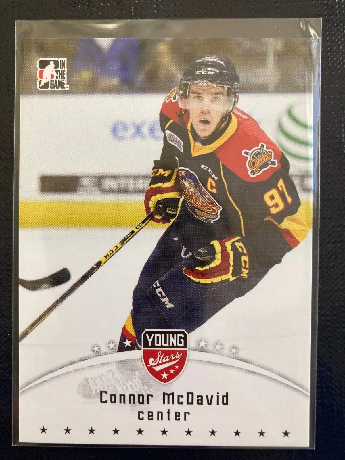2014 In The Game Connor McDavid Young Stars Trading Card - photo 2