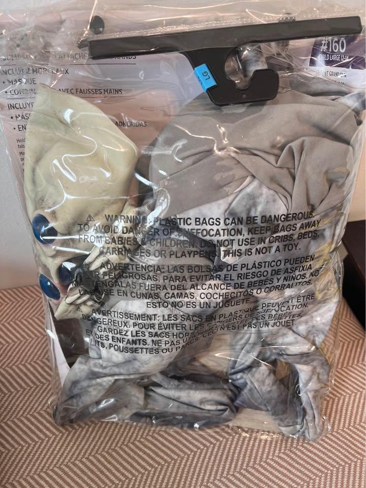 Alien Child Costume Size Large 12-14 - photo 3