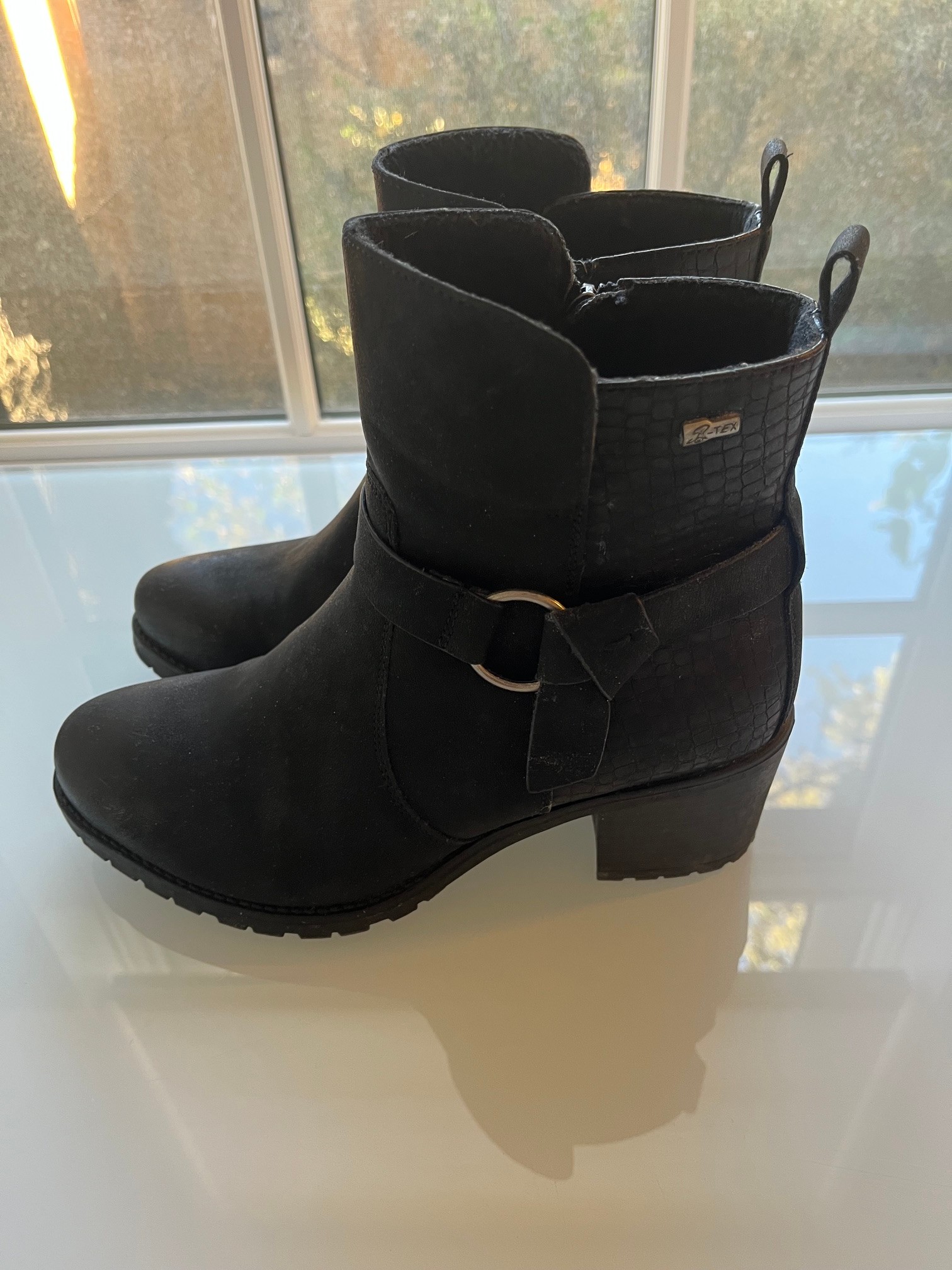 Relife Vegan Ankle Boots, Black, Women's 7½ - photo 3