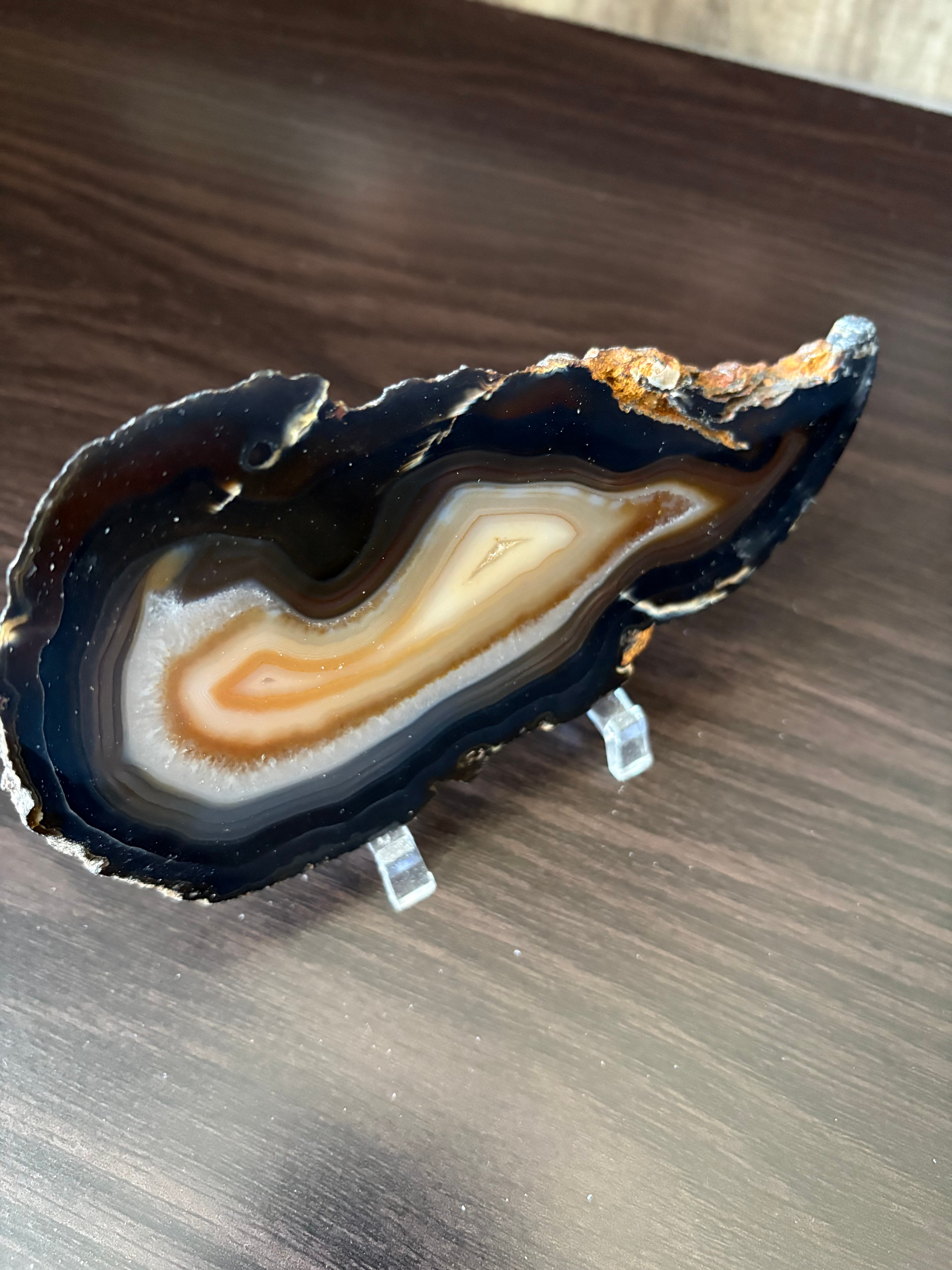 Polished Natural Stone Agate Quartz Chalcedony - photo 2