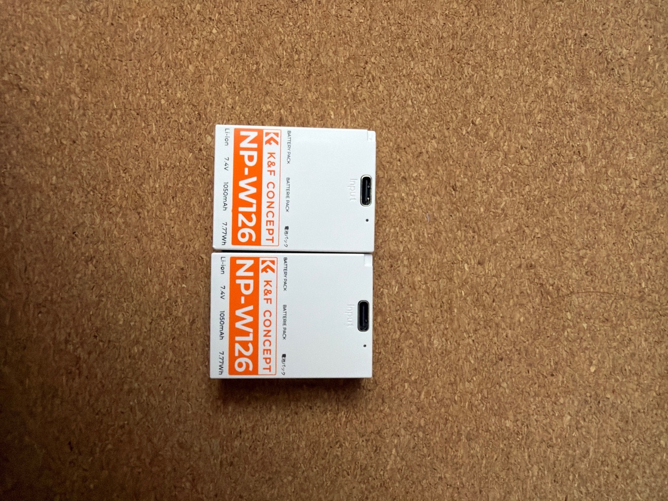 K&F Concept NP-W126 Batteries 2-Pack for Fujifilm - photo 4
