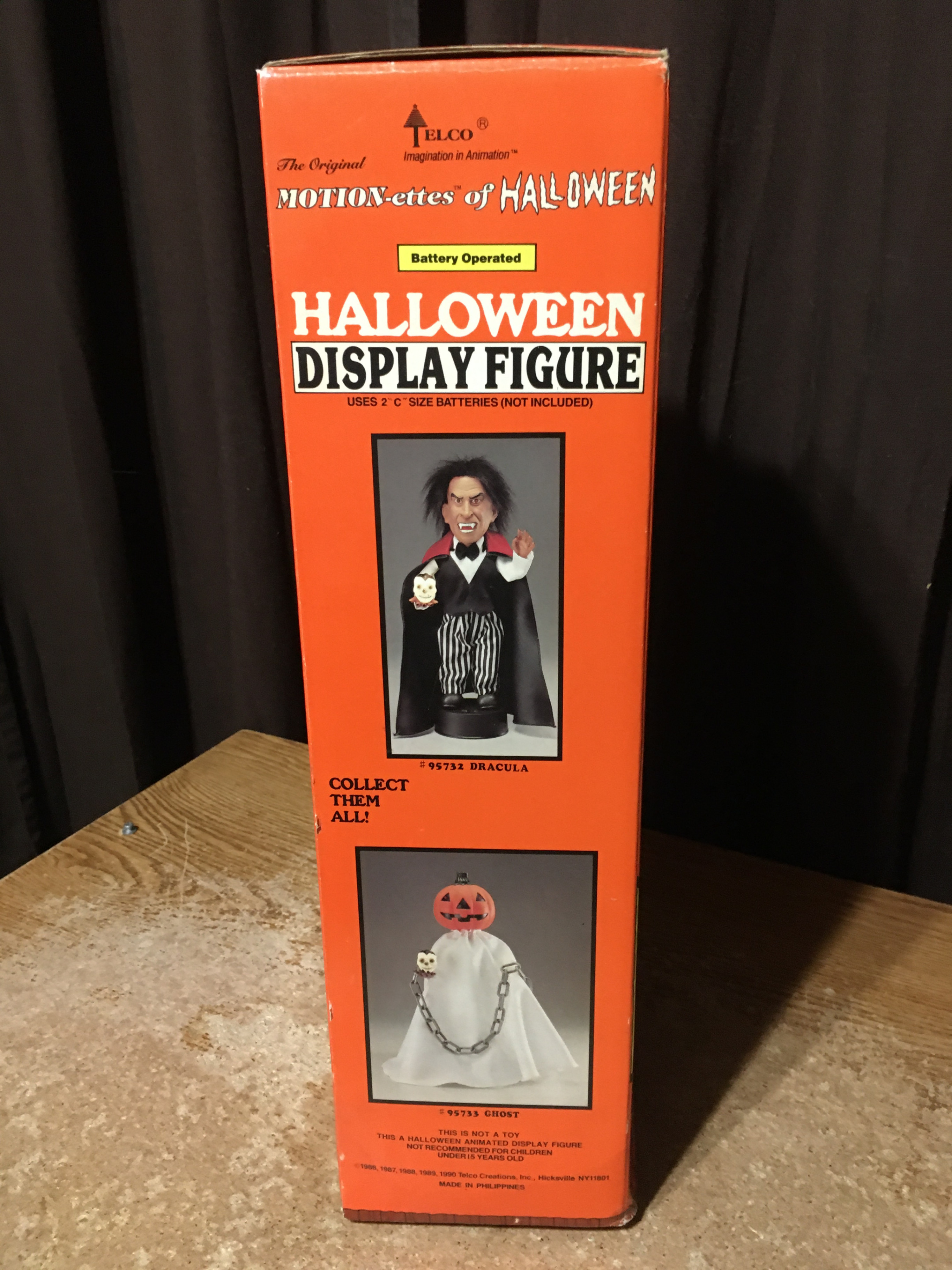 MOTIONETTES OF HALLOWEEN TELCO DRACULA IN BOX LIGHTS & SOUND - photo 4