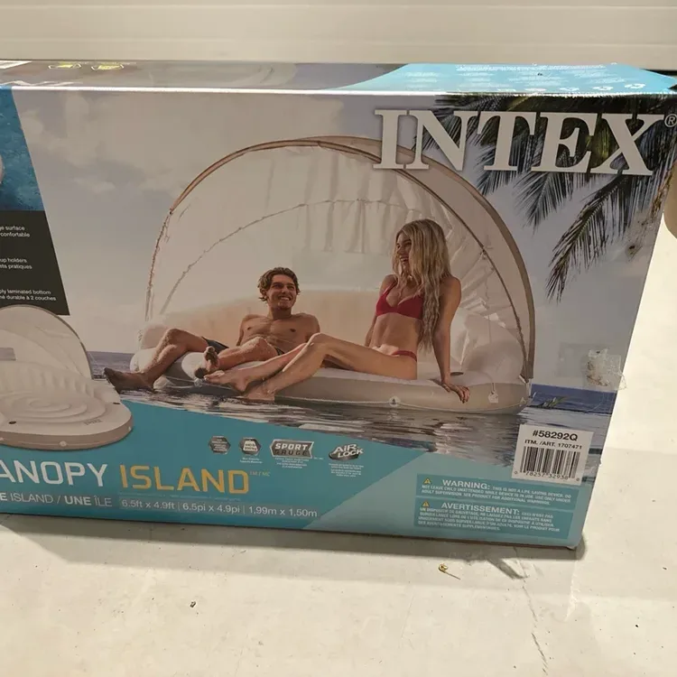 Intex Canopy Island Float