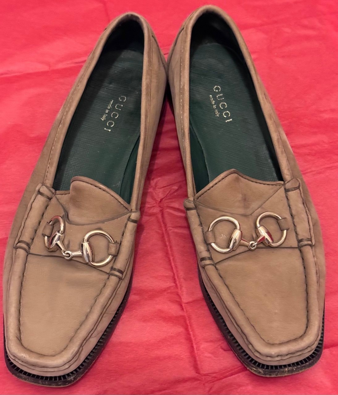 Gucci Leather Loafers Size 36.5