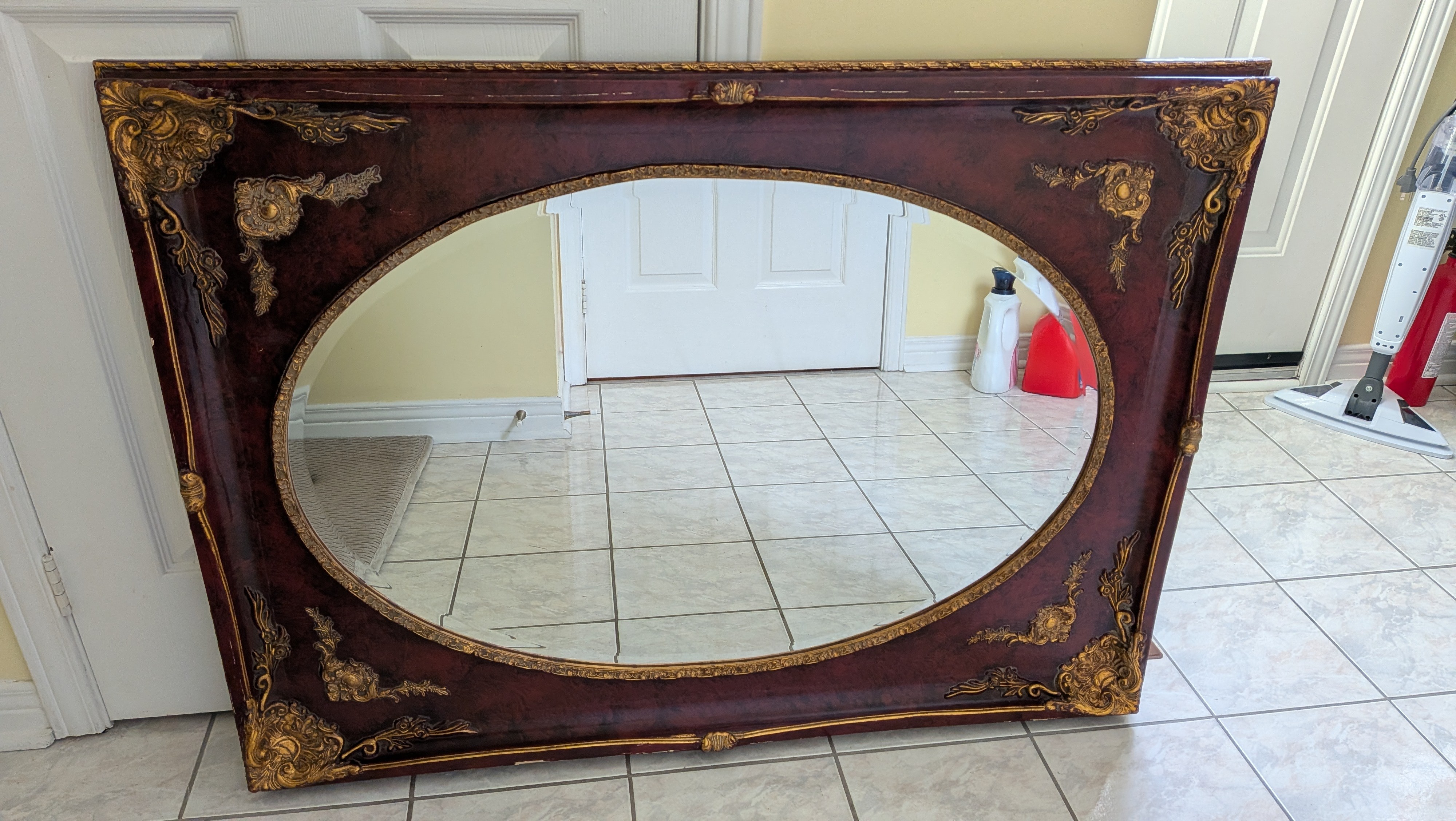 Large Ornate French Style Wall Mirror – $300 OBO $300 - photo 3