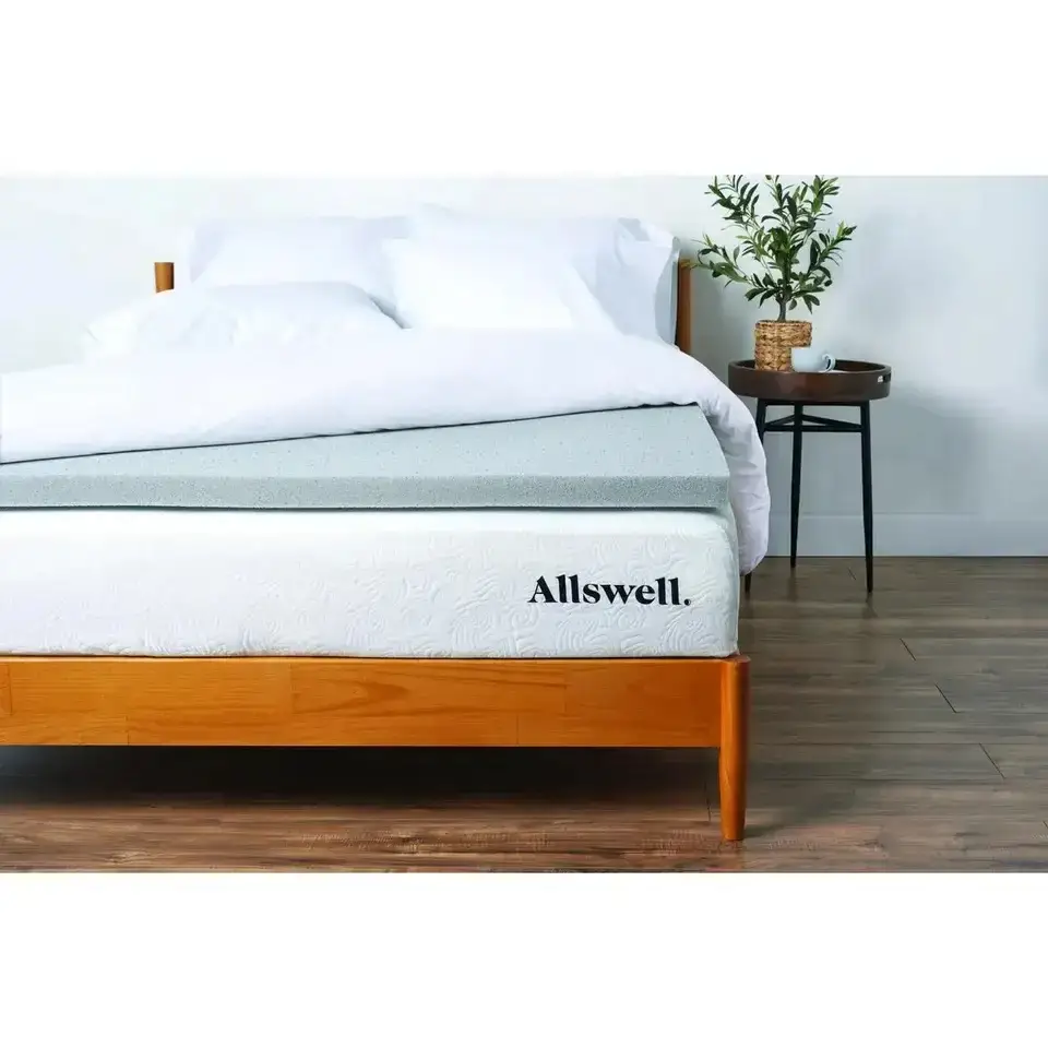 Allswell 3" Artic Gel with Graphite Memory Foam Mattress Topper