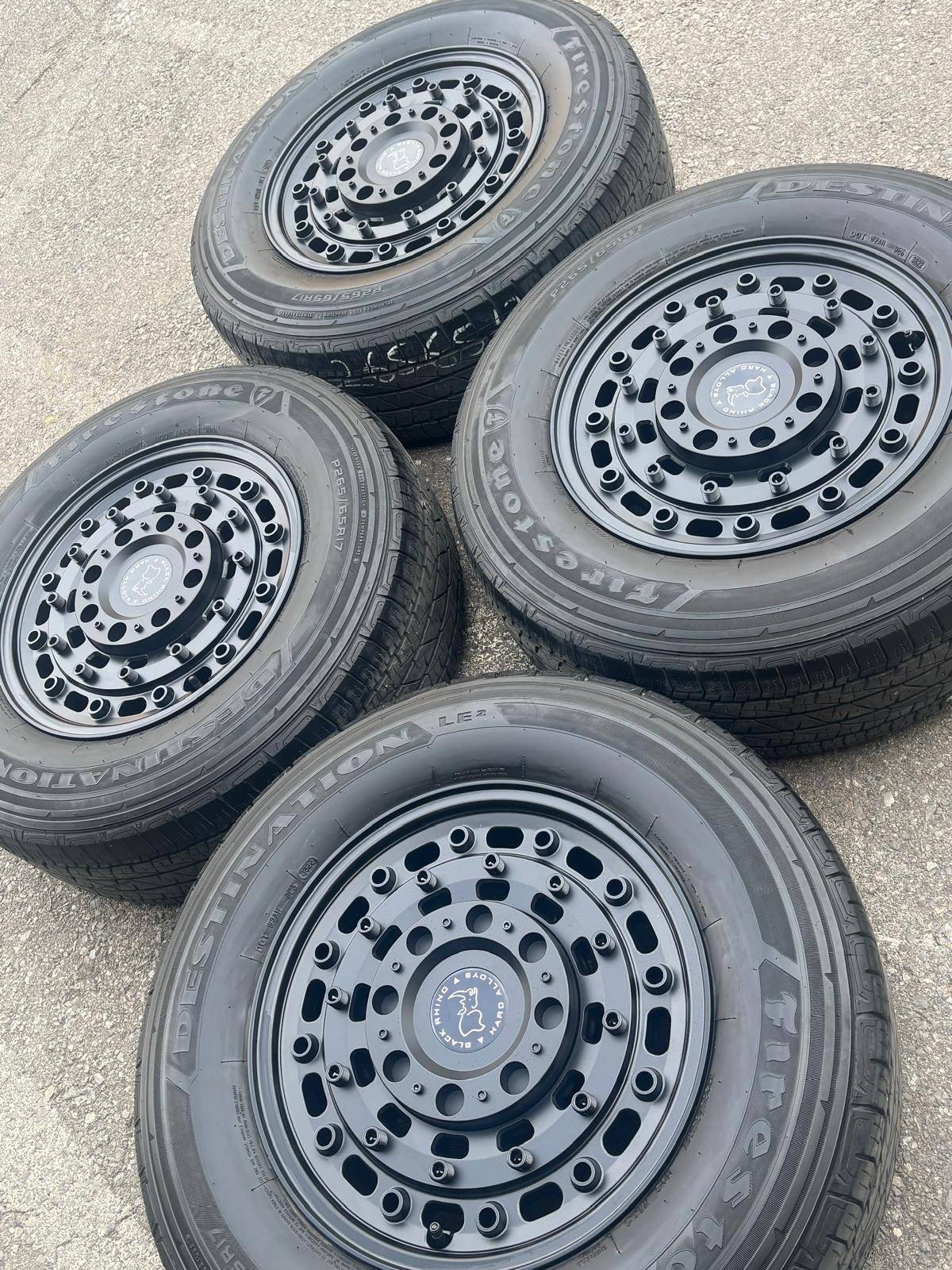 NEW 17"BlackRhino(5x120)+used Firestone A/S-Pilot/MDX/X5/RangeR - photo 4