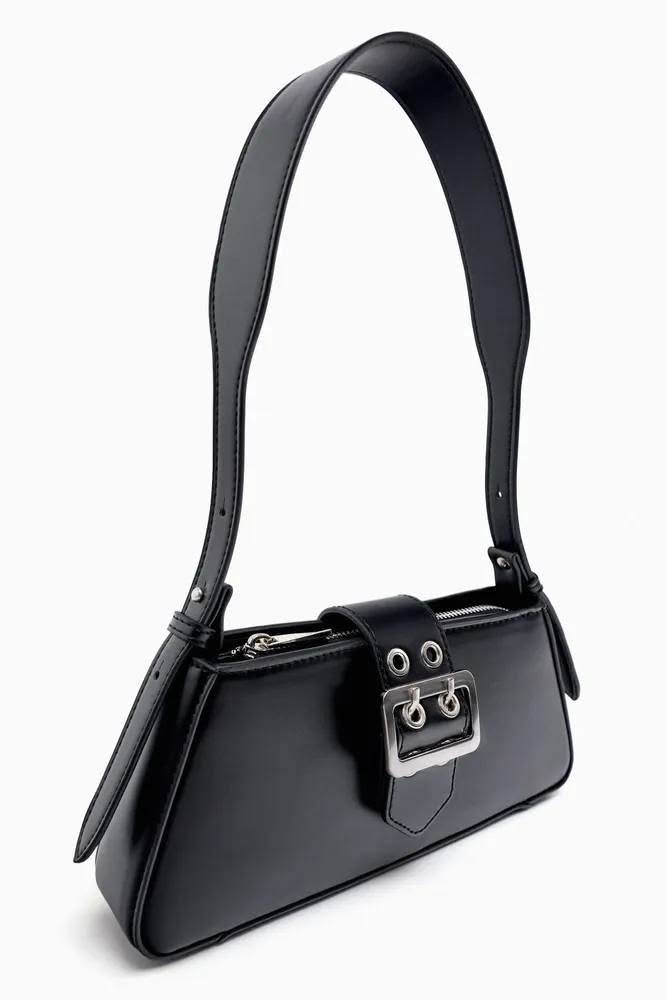 ZARA Shoulder Bag with Buckle Detail - photo 2