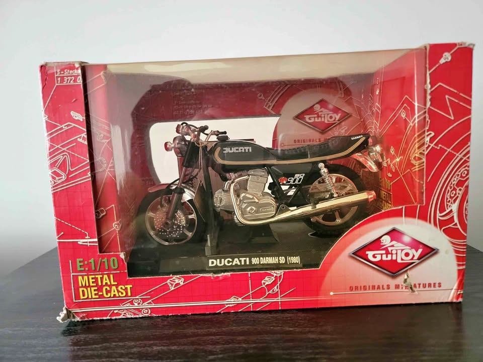 Guiloy ducati 900 darmah 1/10 die-cast Motorcycle