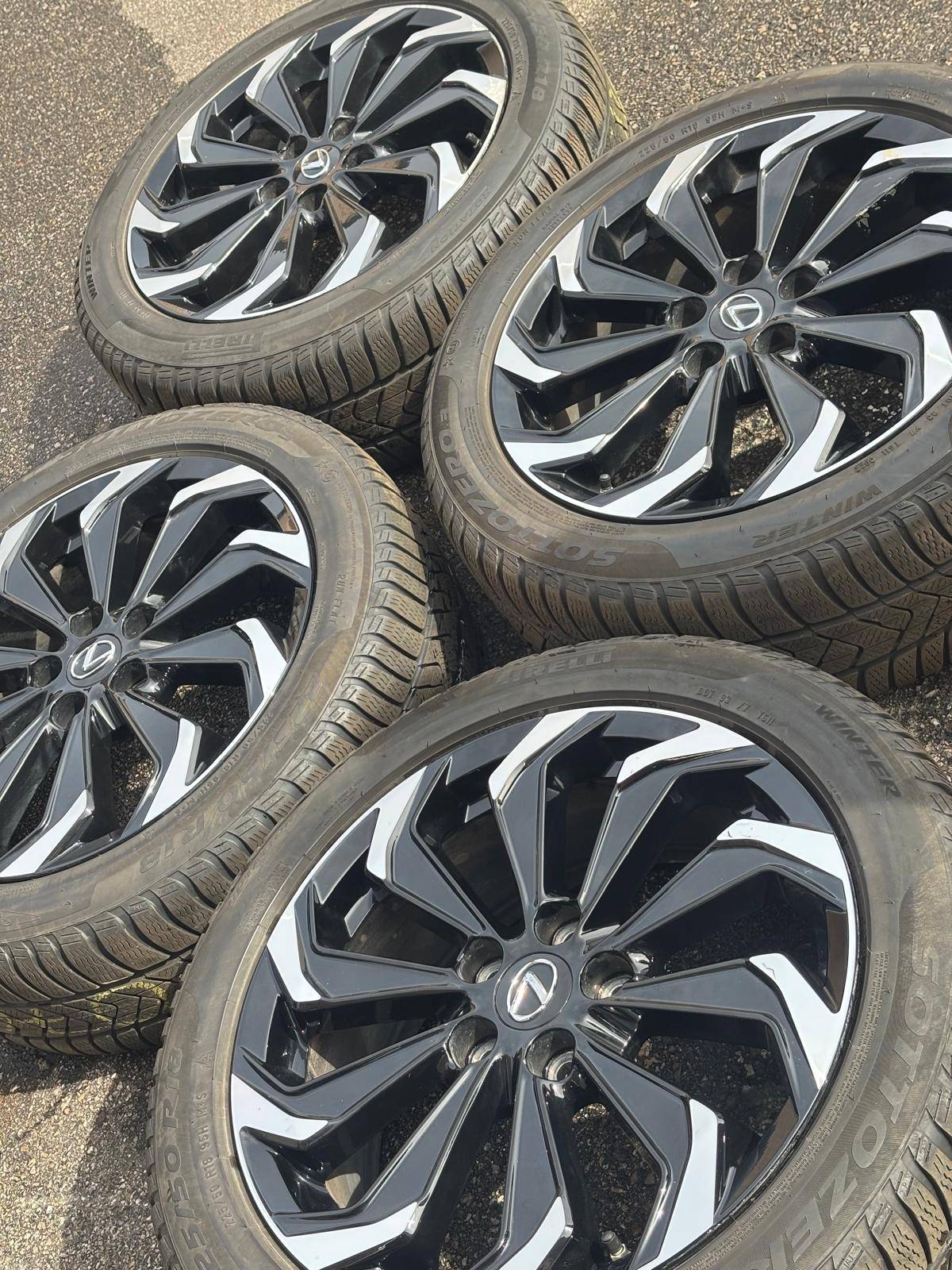 OEM 18”Lexus ES/ UX/ Camry(5x114)+225/50/R18 Pirelli snows+TPMS - photo 5