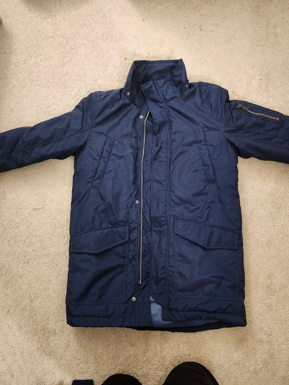 H&M Kids Winter Parka – Navy, Size 11-12 Years - photo 5