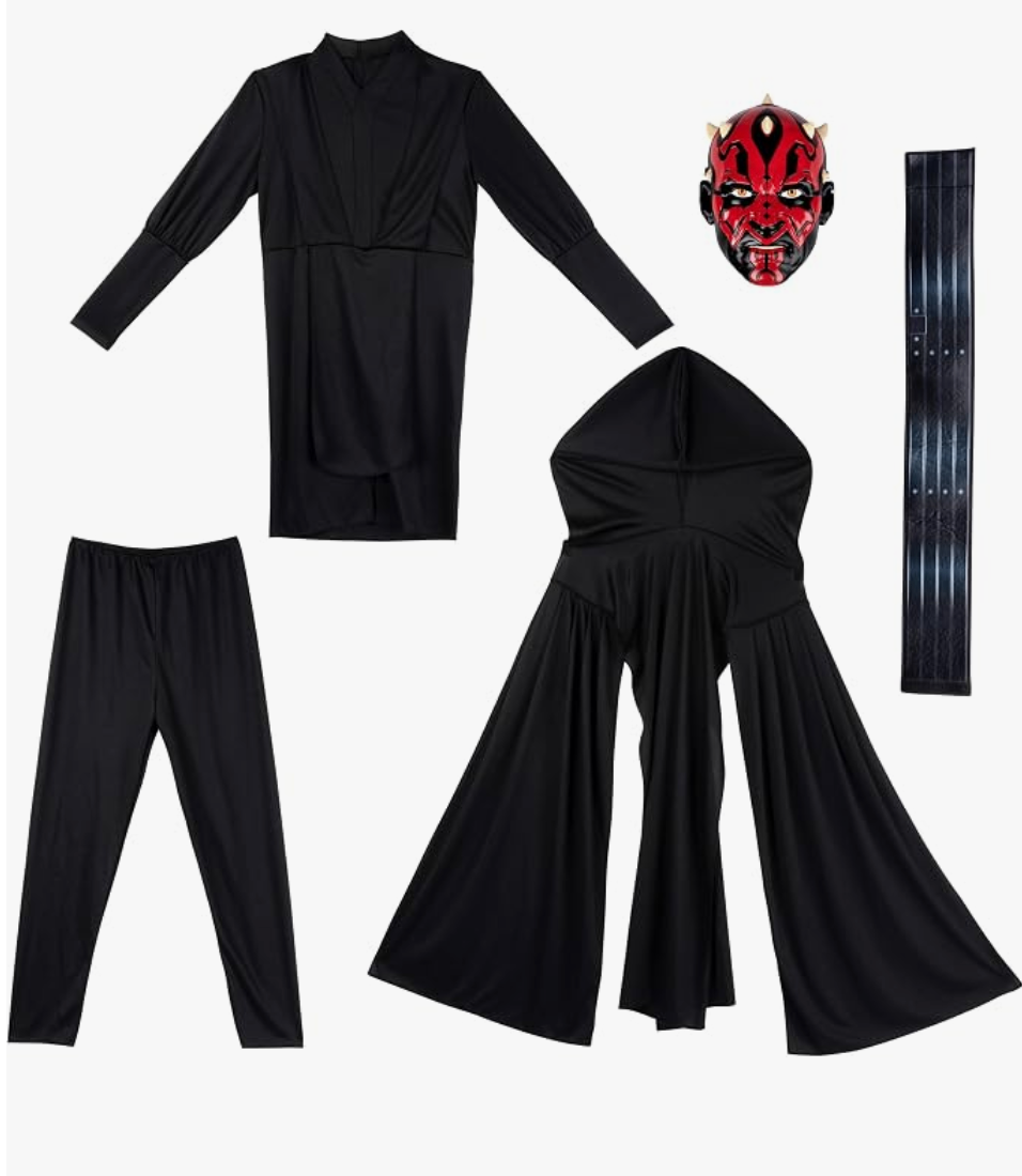 New Large Kids Darth Maul Halloween Costume - photo 5