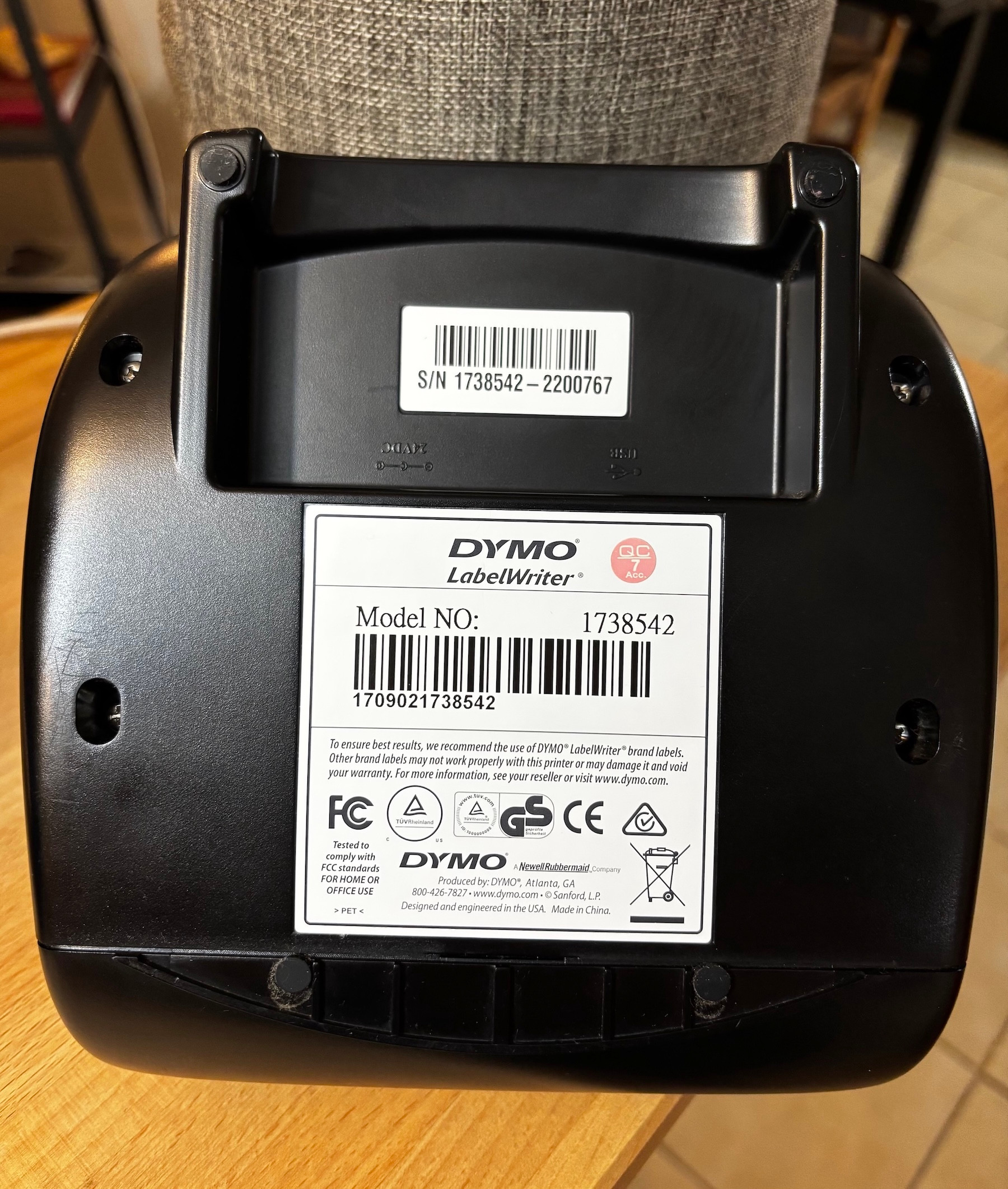 DYMO Label Writer 4XL Thermal Printer - photo 3