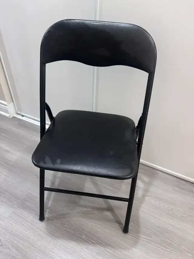20 Black Folding Chairs | $15 Each or $220 for All - photo 4
