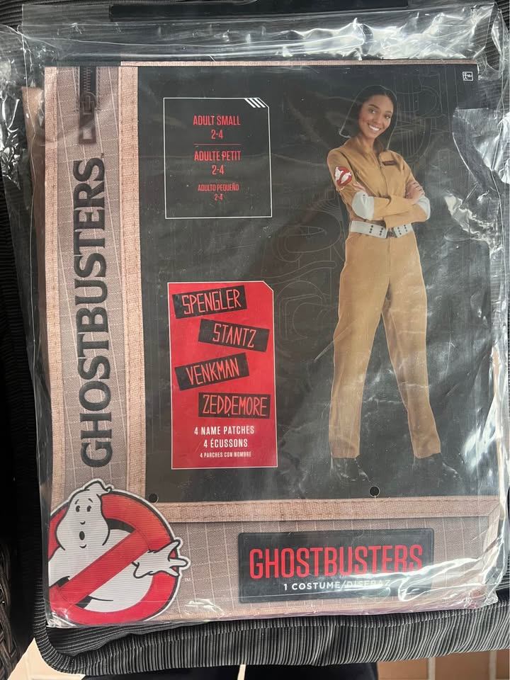 New Ghostbusters Adult Costume Small 2-4