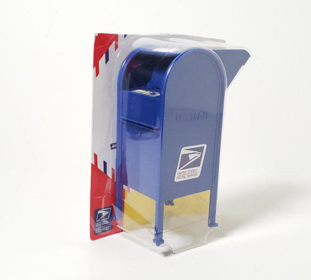 NEW USPS Stamp Dispensers Post Office Mailbox Plastic Coin Bank - photo 4