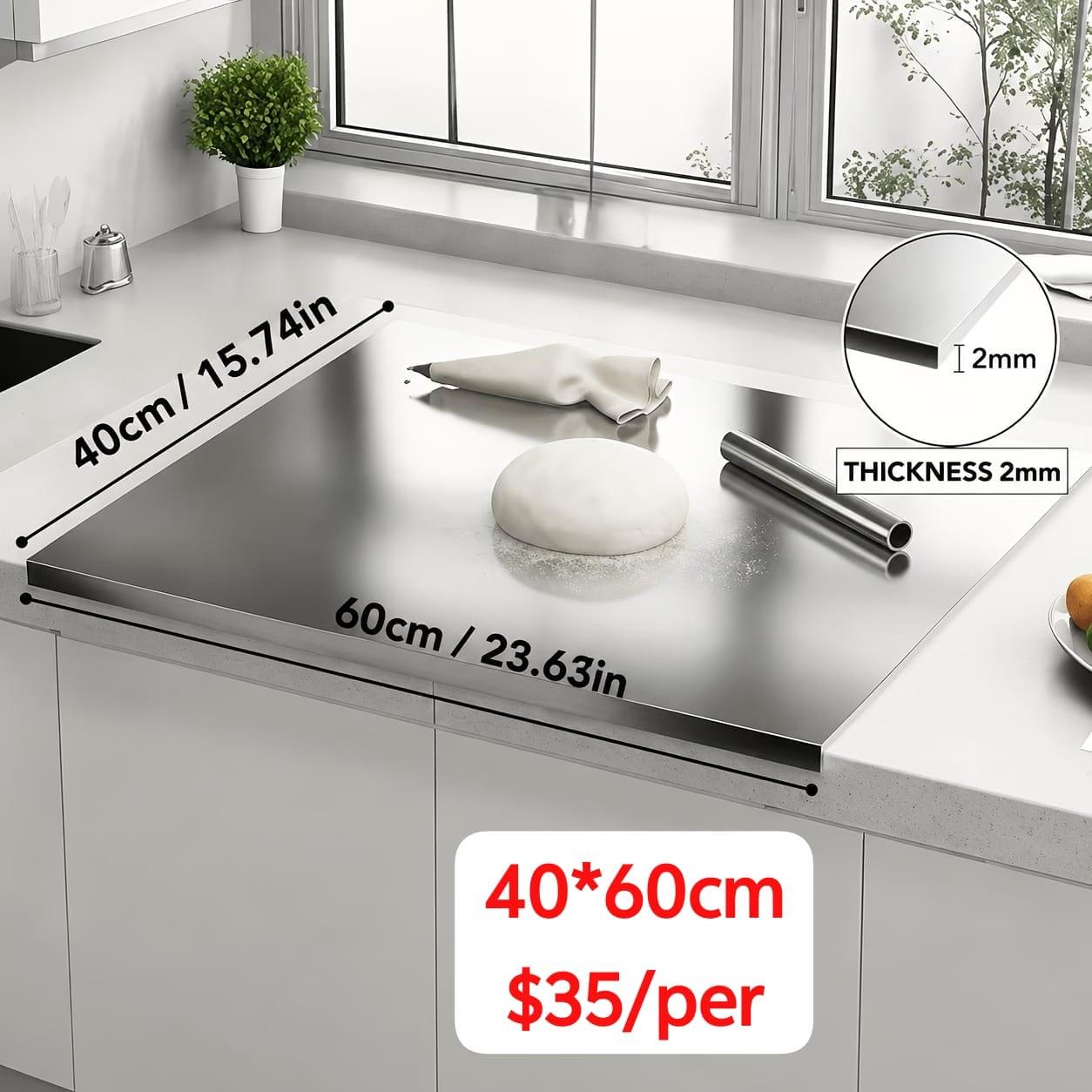 XL Stainless Steel Cutting Board (Brand New)