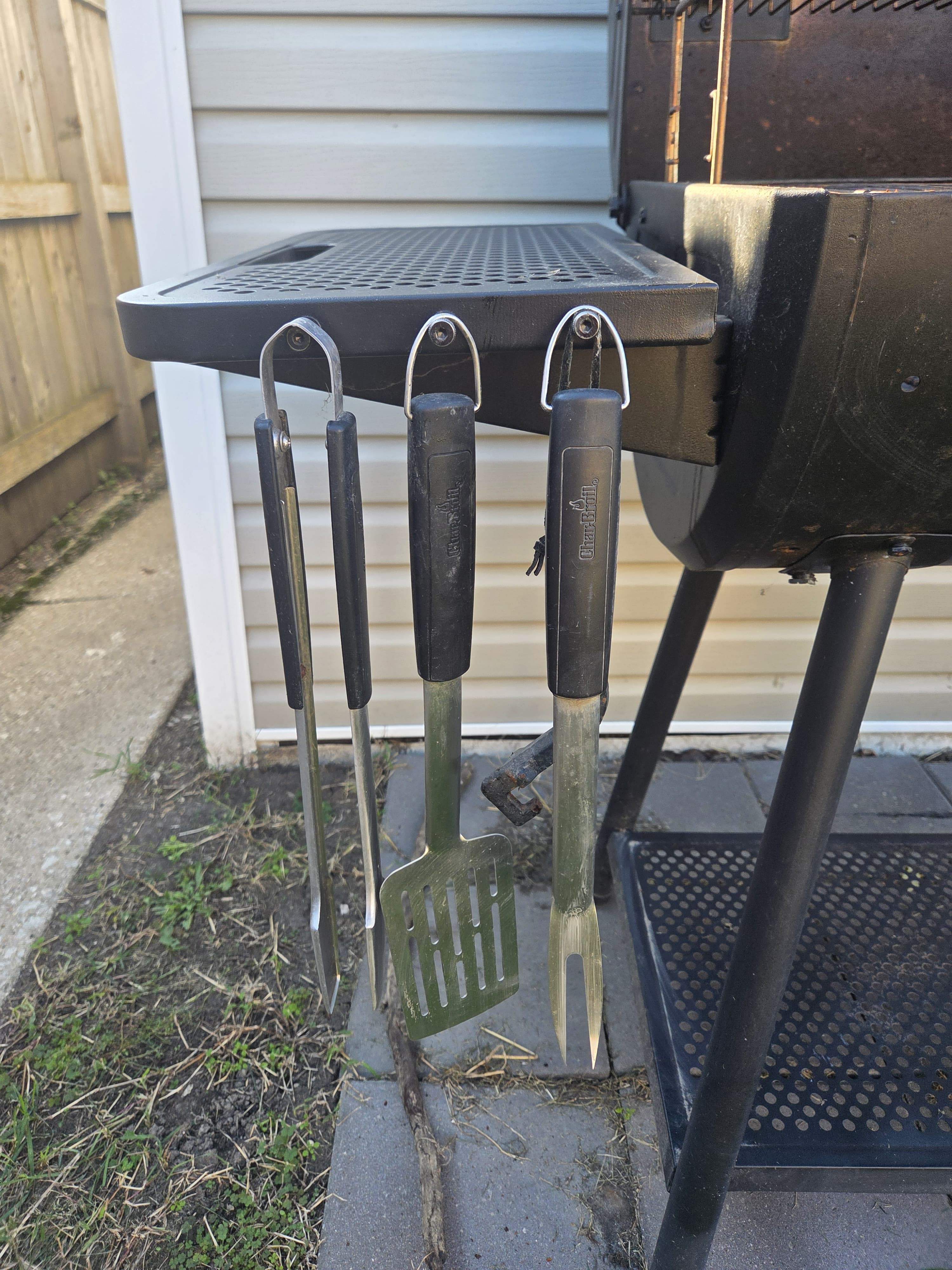 Char-Griller BBQ Grill with Utensils - photo 4